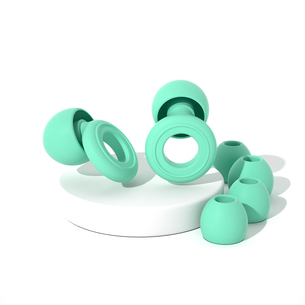 Silicone Earplugs Special For Sleep Do Not Hurt Ears Soundproof Earplugs