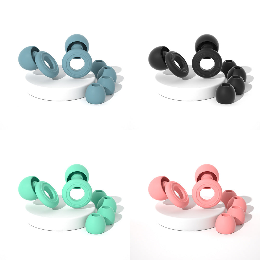 Silicone Earplugs Special For Sleep Do Not Hurt Ears Soundproof Earplugs